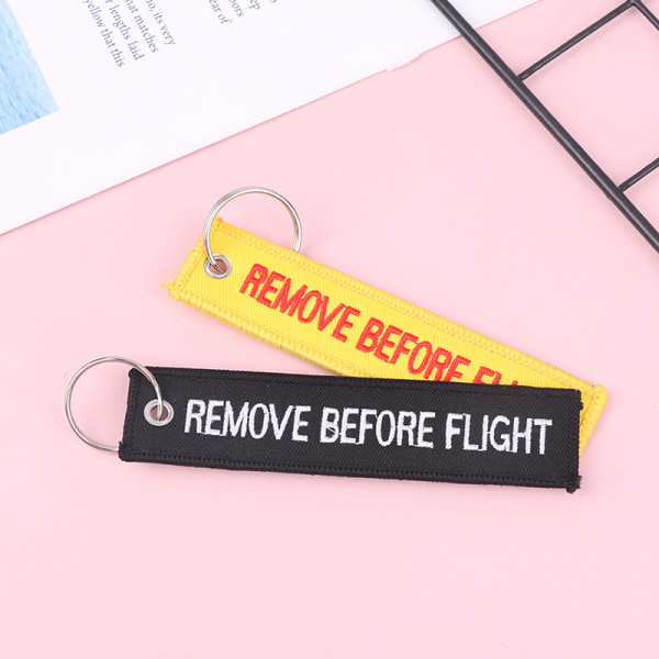 Ta bort före flygbil Nyckelring Aviation Gifts Keyring Key T E