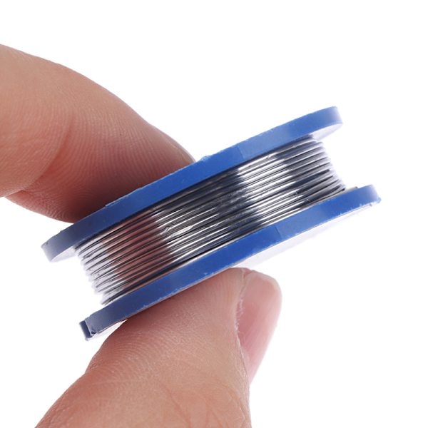 1 ST Lödtråd Tennbly 0,8 mm Bredd 1,7 m Längd 2 % Fluxrulle Vi