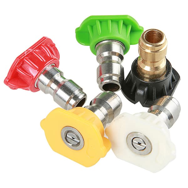 1/4" Quick Connect Rotary Coupler Justerbar Adapter med 5 Spr A7