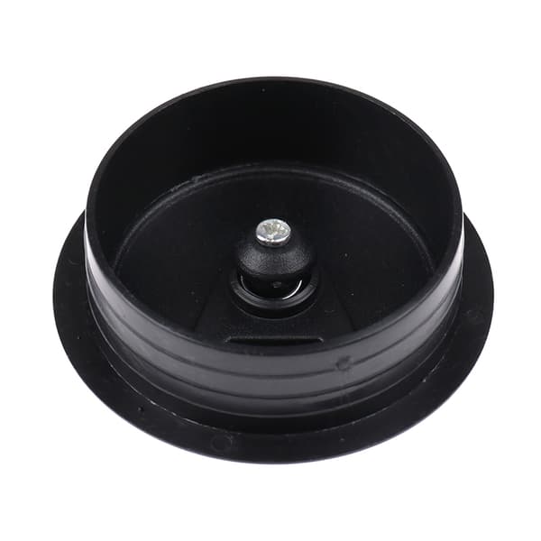 50 mm Datorbordsgenomföring Cap Cover Hål Utlopp Tråd Cab Black