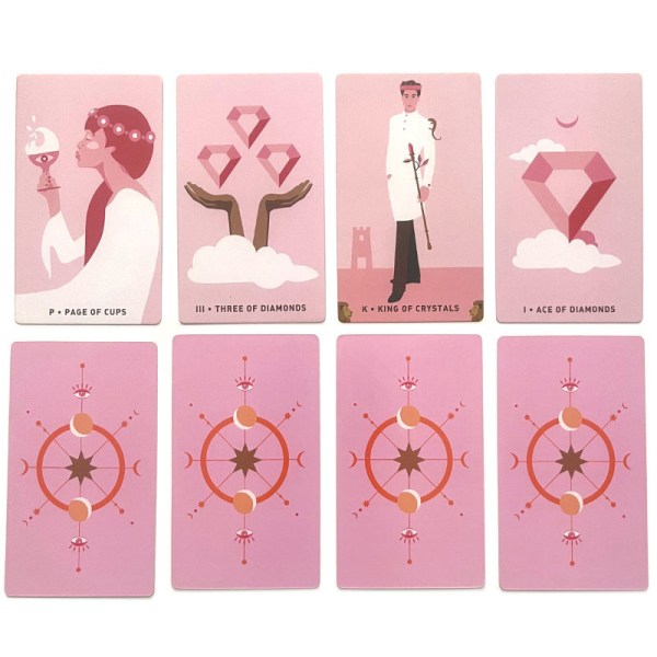 12*7 cm Gentle Heart Tarot Card Familjefest Brädspel Fate