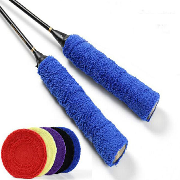 Anti-halk Andas Tennis Badmintonracket Fiskespön Grip Red