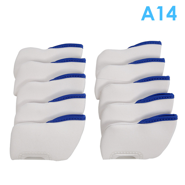 10st/ set Broderinummer Golf Iron Head Covers Iron Headover A14