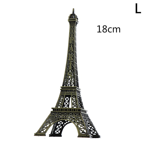 Mini Paris Eiffeltorn Modell Skrivbord Staty Staty Hantverk Souve L
