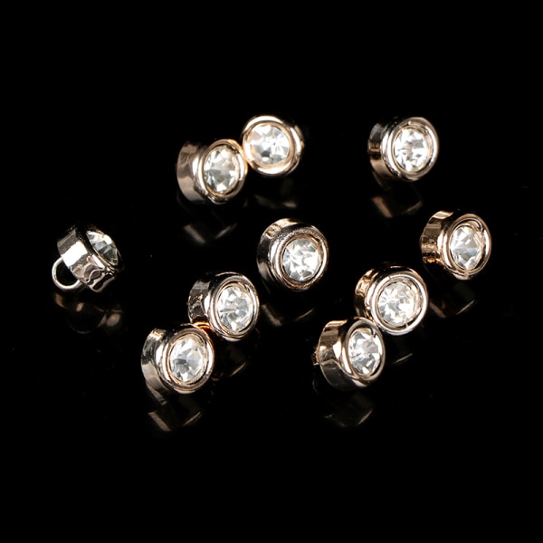 10 st Fashion Pearl Buttons Damskjortor Dekorativa spännen Ac 15