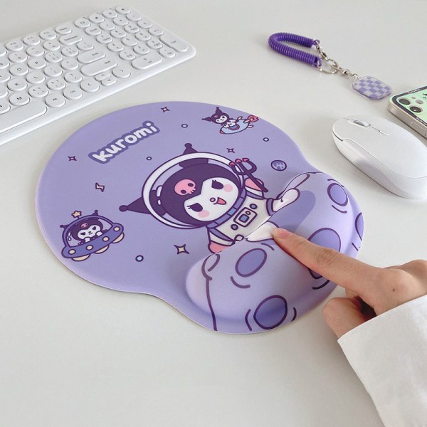 Silikon Wrist 3D Pad 1 st Set e Cartoon Coolommy Mouse Pad Wr D1 My Melody