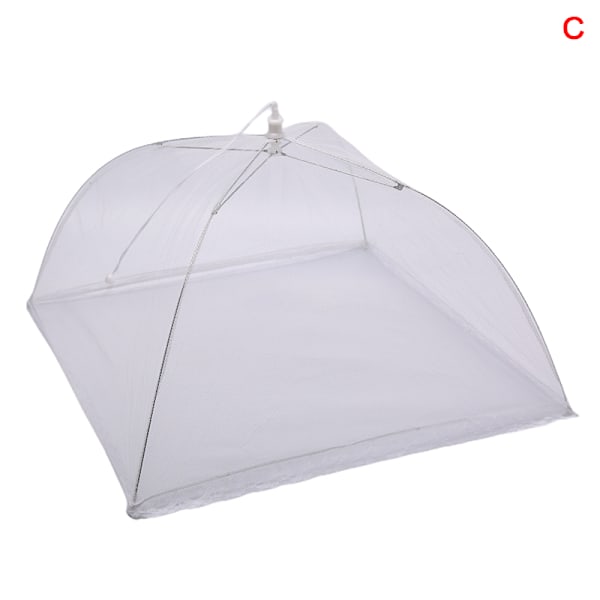 Mesh Protect Cover Vikbart Net Paraply Kök Picknick Cover C(46*46cm)