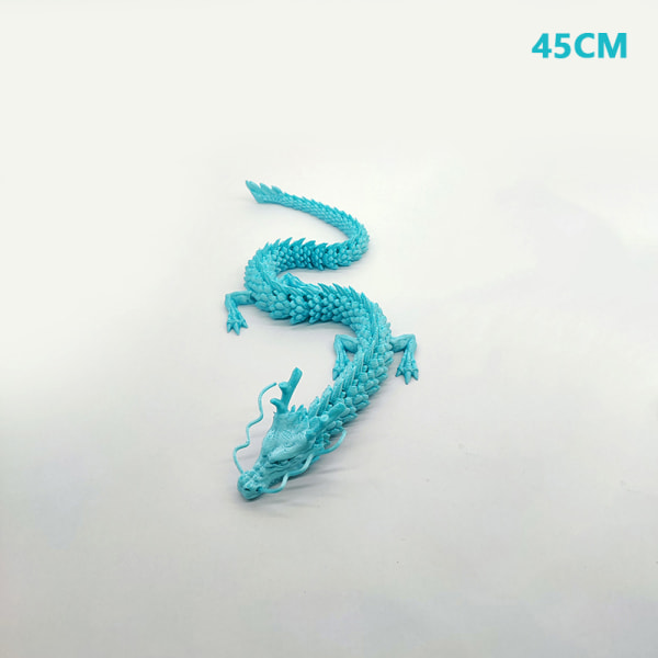 Collection Ornament Movable ed Dragon Statue 3D Printed Flexibl B8