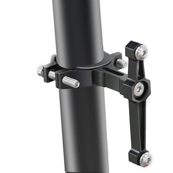 1Set Cykel Vattenflaskhållare Adapter Motorcykel MTB Ke Silver