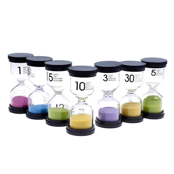 1/3/5/10/15/30 minuter Sandglas Sandglas Timglas Timer 3 minute