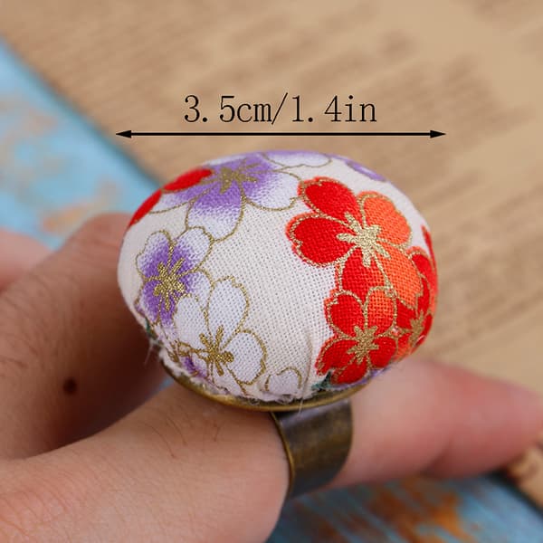 1st e bollformad DIY Craft Pin Kuddhållare Sysats Pinc
