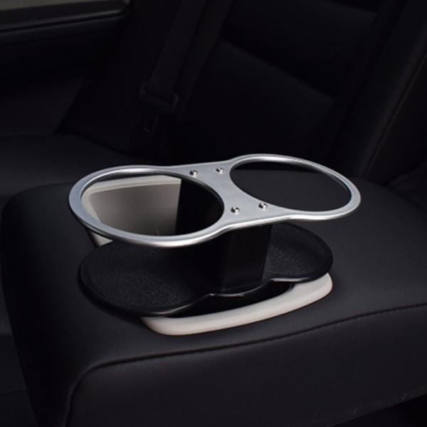 Universal Double Hole Bil Mugghållare Drycker Support Automotive