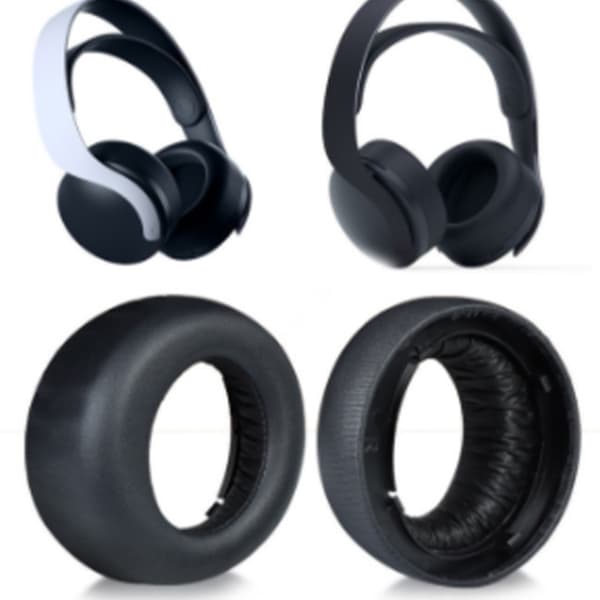 1 par Öronkuddar För PS5 PULSE 3D Headset Ersättningshörlurar Ea A1