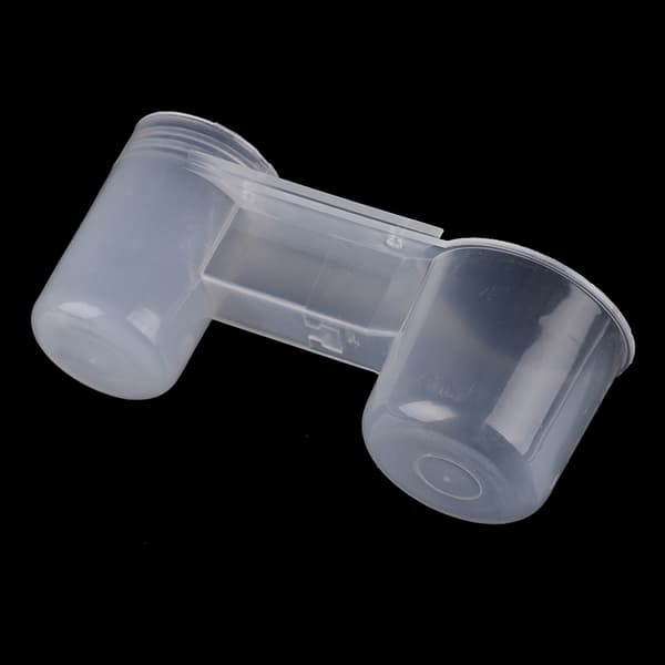 1 st Plast Pet Bird Drinker Feeder Vattenflaska Cup för Chick