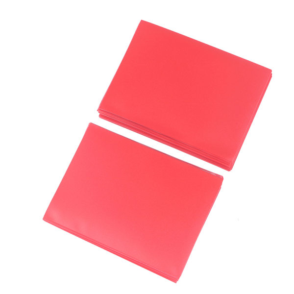 100ST Matte Färgglada Standard Size Card Sleeves TCG Trading Ca Red