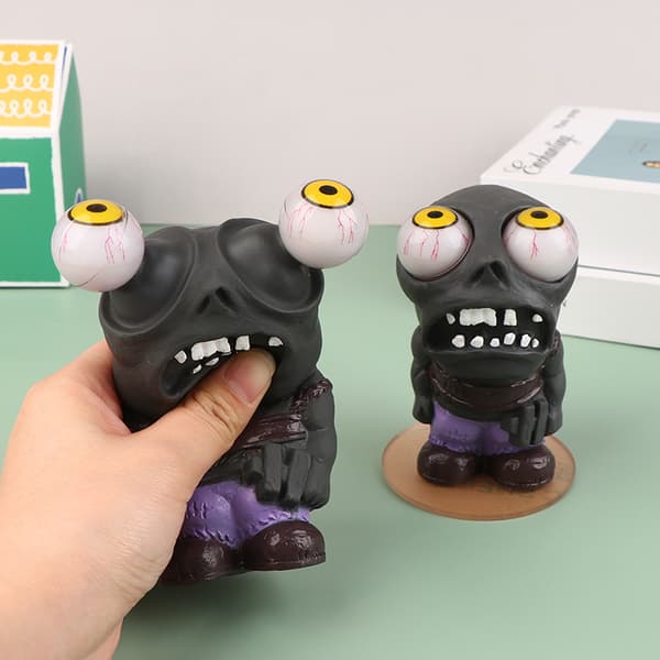 Explosiv Eye Doll Car Boost Eye Zombieleksaker för att dekomprimera Acce B