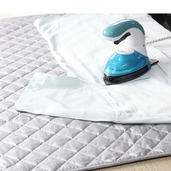 Kompakt Bärbar Strykmatta Strykbräda Resetork Tvättmaskin 48*85cm