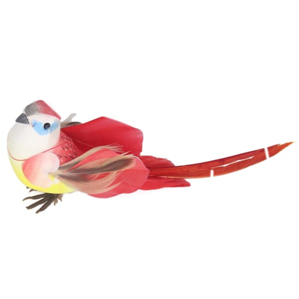1 st DIY mini hantverksfåglar konstgjorda fågelfjäderskumsimulering