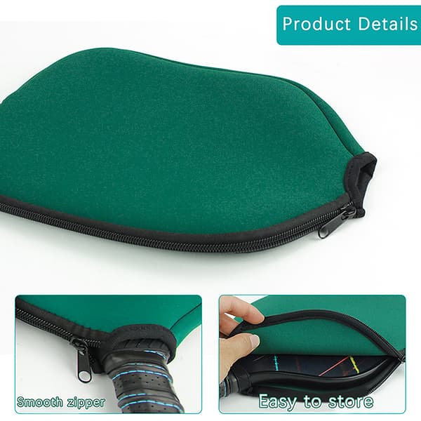 Racket Pack Neopren Pickleball Paddle Cover Pickleball Racket Black