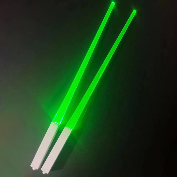 1 ST LED Ljussabel Lysande stickor Löstagbar Tvättbar Återanvändbar Yellow