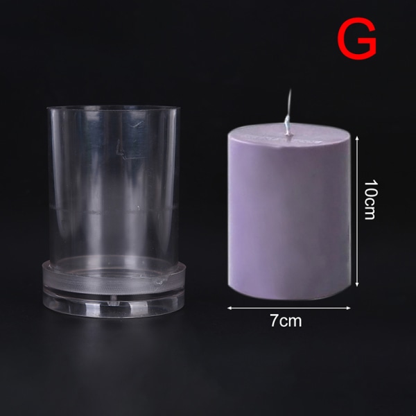 DIY Handgjord Candle Craft Form Cylinder Form Hom G