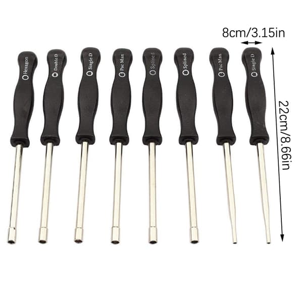 10PCS/ Set förgasarens justering Multi-head Tune-up Bolt Key C
