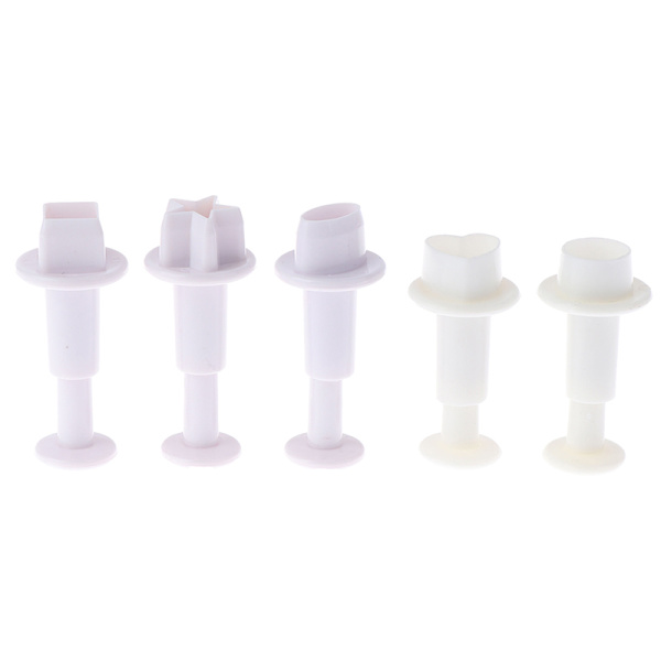 Xmas Fondant Cake ter Plunger Cookie Form Sugarcraft Flower Dec Love
