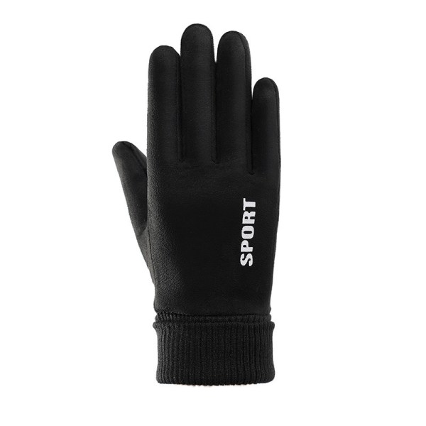 Modehandskar Höst Vinter e Furry Warm Mitts Full Fing Fleec A5