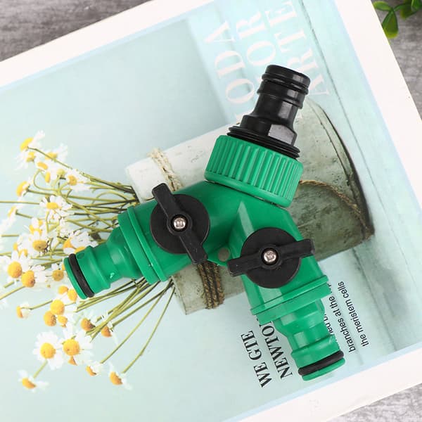 1/2" Trädgårdsbevattning Y-formad plastsplitter Bevattningskontr
