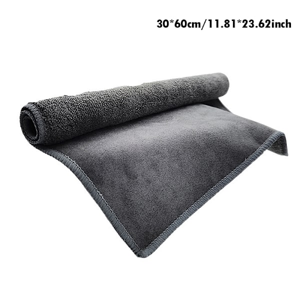 Mocka Microfiber Absorbera vatten torka trasa Auto Wash Handduk Car Clea 30*60cm