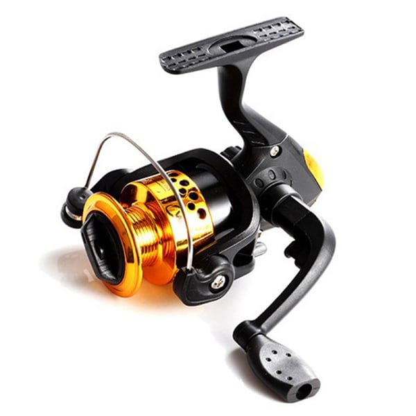 Folding Ultralight Spinning Reel 5.2:1 Spinning Fishing Reel Ca Gold