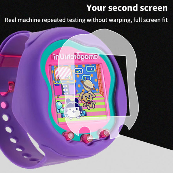 Transparent TPU Anti-Scratch Spelkonsol Film För LCD For Tam Transparent