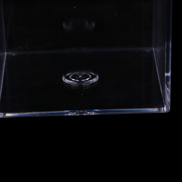 Akrylkapsel Kaffeförvaringsboxhållare Transparent Dammtät