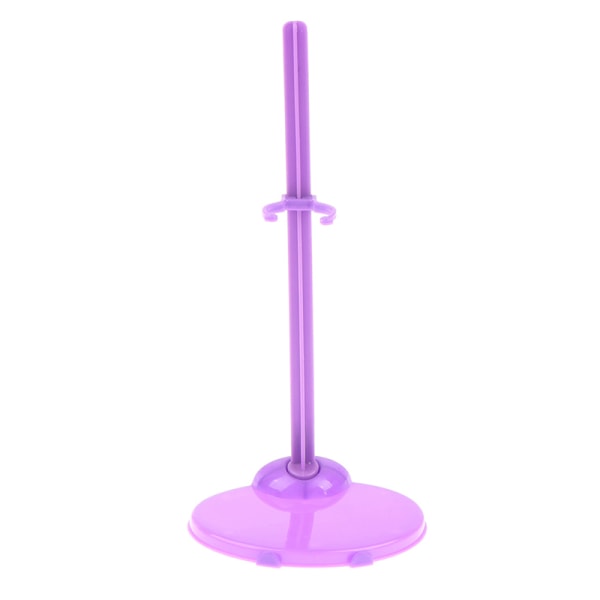 Stativ för 1/6 dockor Stödställ 30 cm Figur Display Hållare T purple
