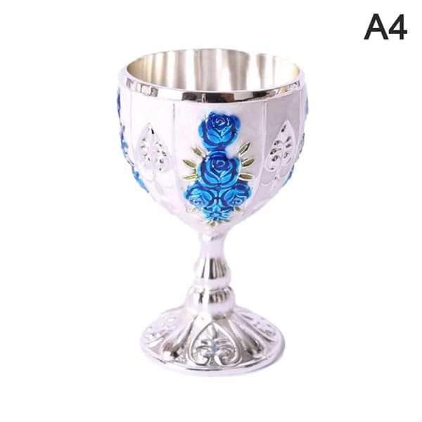 30ML Retro Creative Small Beverage Wine Cup Gold European Style A4