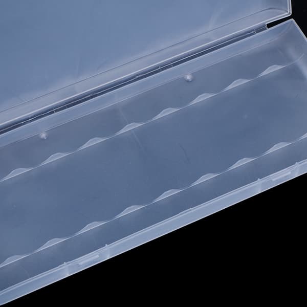 10 x18650 case box organizer vit för 1