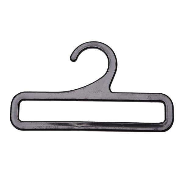 10 st Dipping Scarf Rack Metall Scarf Ring Multifunktionella hängare White