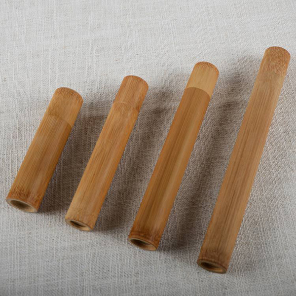 4 storlek bambu tub te box lufttät liten behållare kryddor stor A