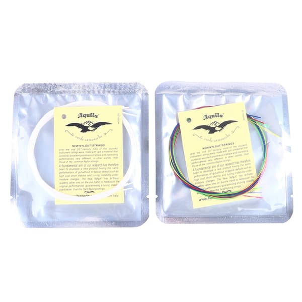 4 ST Ukulele gitarrsträngar Färgglada nylon för set Color--Retail pack