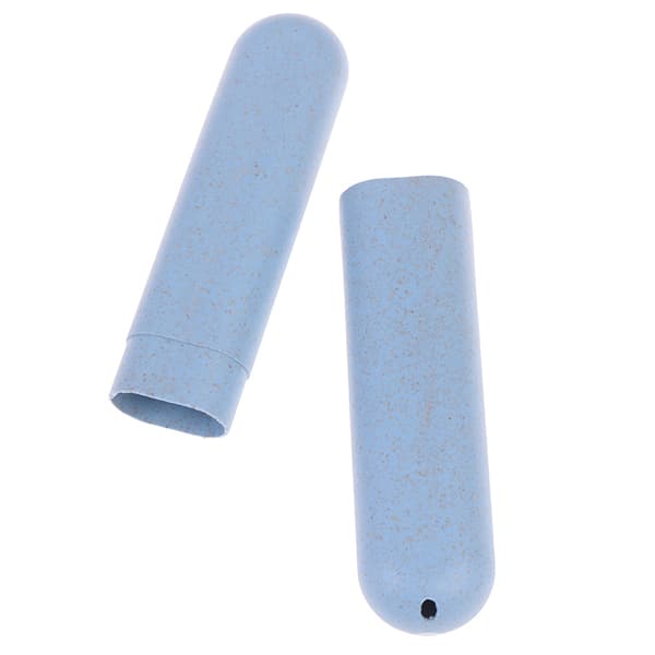 bärbar tandborsthållare cover case Blue
