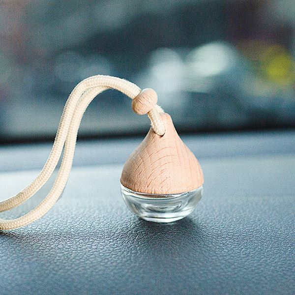 6ML Tom Car Air Freshener Pendel parfymglasflaska med W