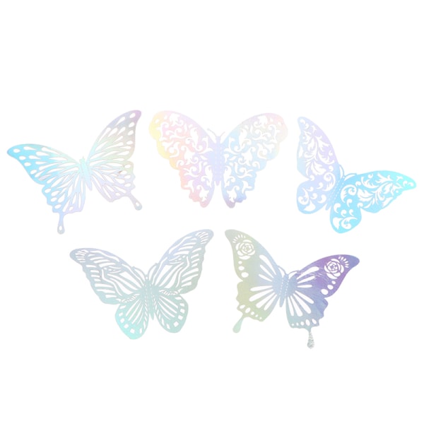 12st/lot Fjärilar Väggdekor Vacker fjäril för barn E