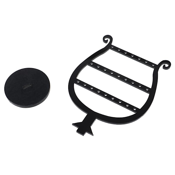 1Pc 2in1 Stud 25håls örhängen Smyckeskrin Display Stand Flaska