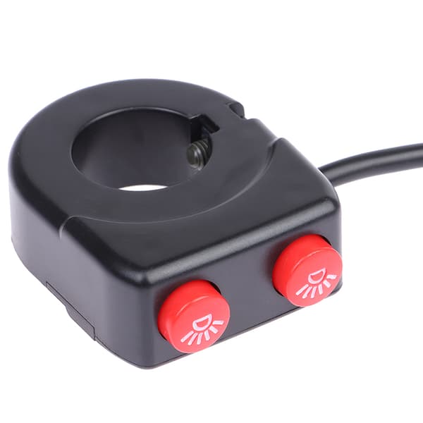 Motorcykelstyre Horn och Strålkastare Kombination Switch Butt A2