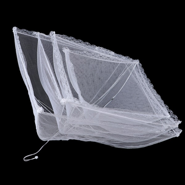 Mesh Vikbar Anti Fly Myggtält Kupol Net Paraply Picnic B