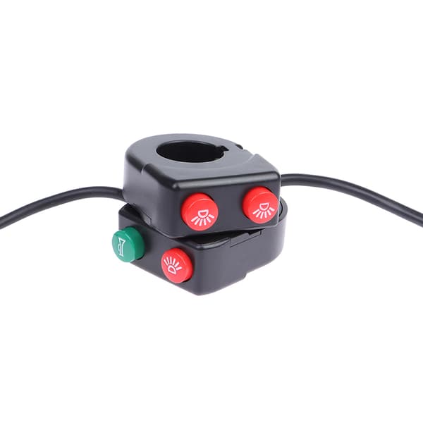 Motorcykelstyre Horn och Strålkastare Kombination Switch Butt A2