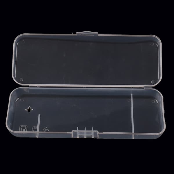 Praktisk Plast Klar Transparent Collection Razor Cont Case