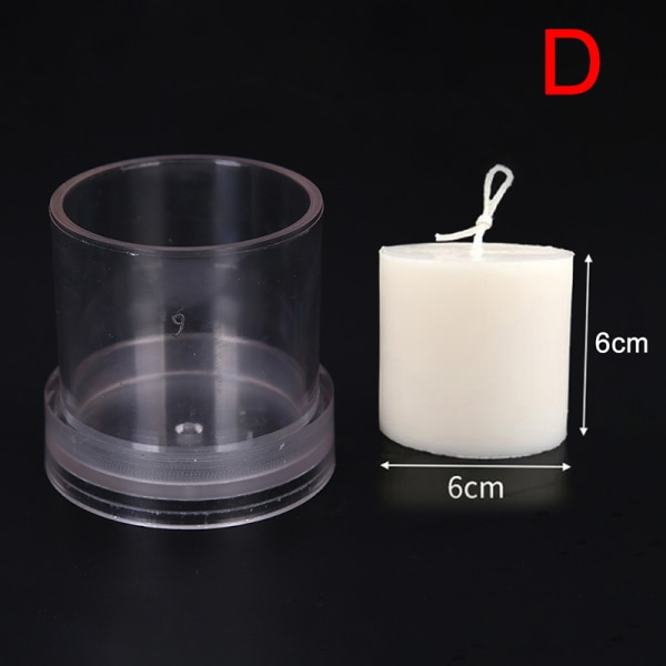 DIY Handgjord Candle Craft Form Cylinder Form Hom G