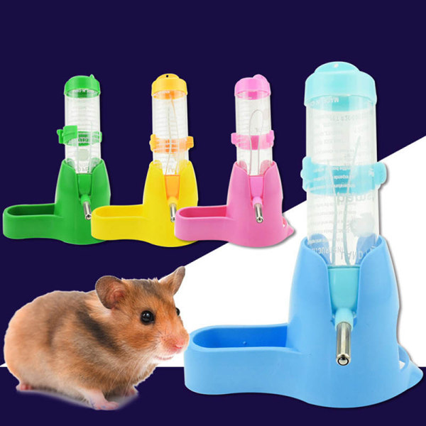 Hamster Vattenflaska Smådjur Tillbehör Automatisk utfodring Blue 1