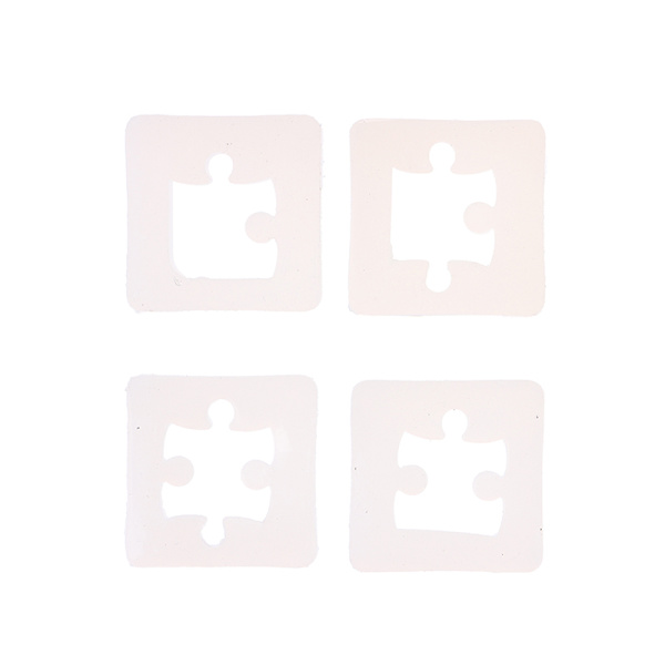 4st/ set Form DIY UV Resin Nyckelring Moul